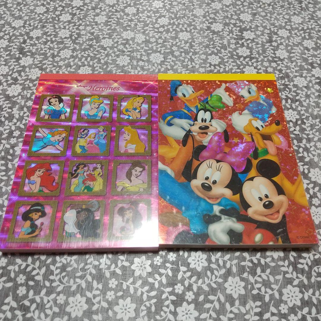 ディズニーストア メモ帳 メモパット １２冊セット