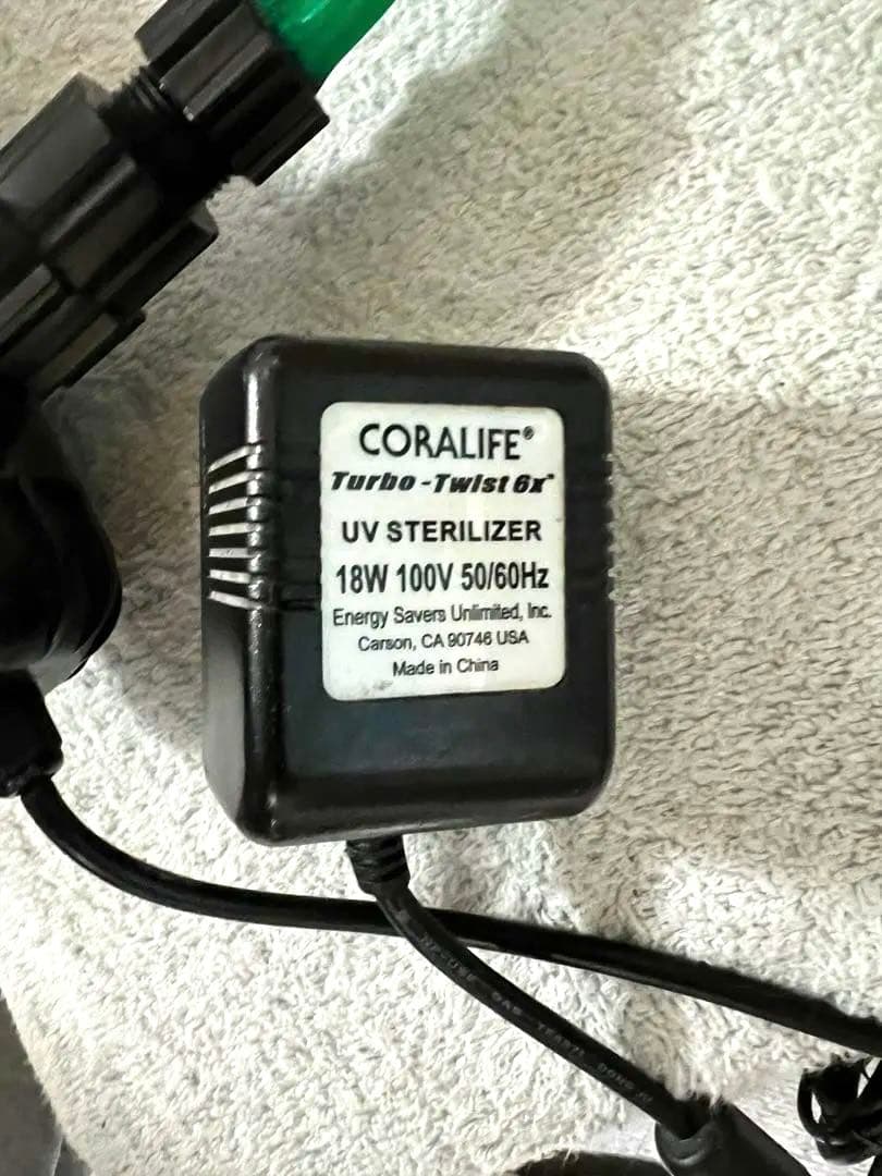 CORALIFE Turbo-Twist 6 UVフィルター