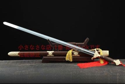 梅蘭竹菊太極剣 武具　刀装具　日本刀　模造刀 居合刀 中華剣 高級 鑑賞用