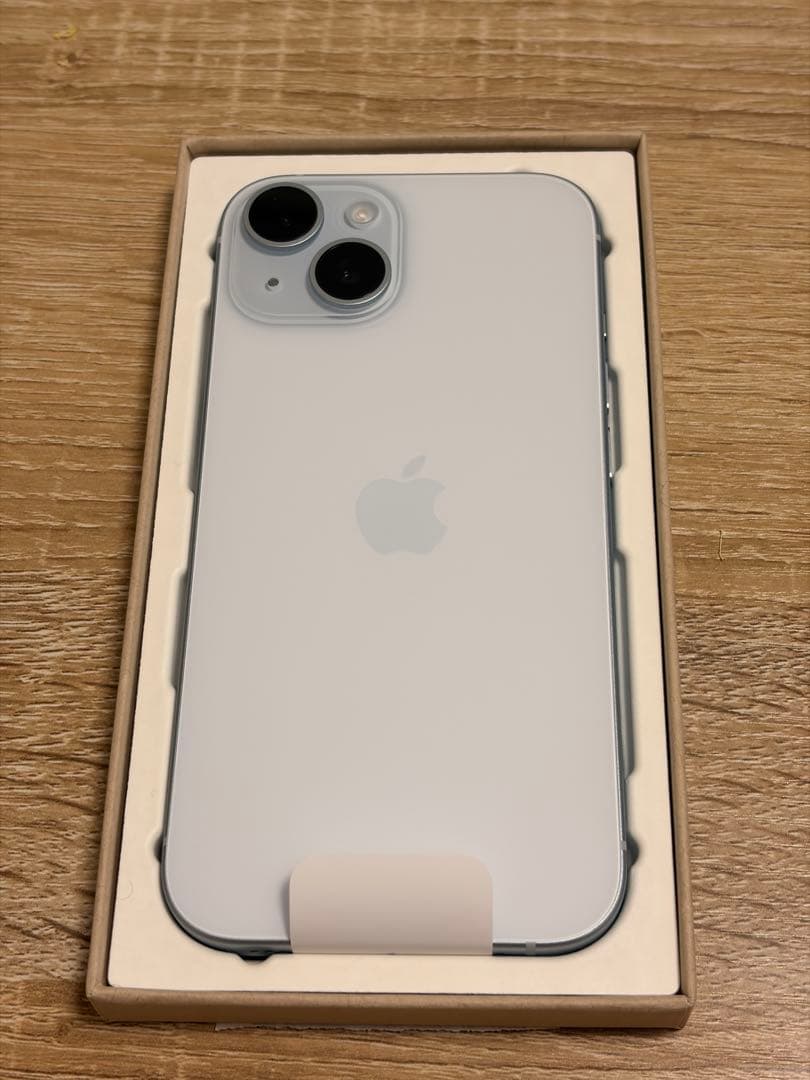 iPhone15 128GB ブルー　新品
