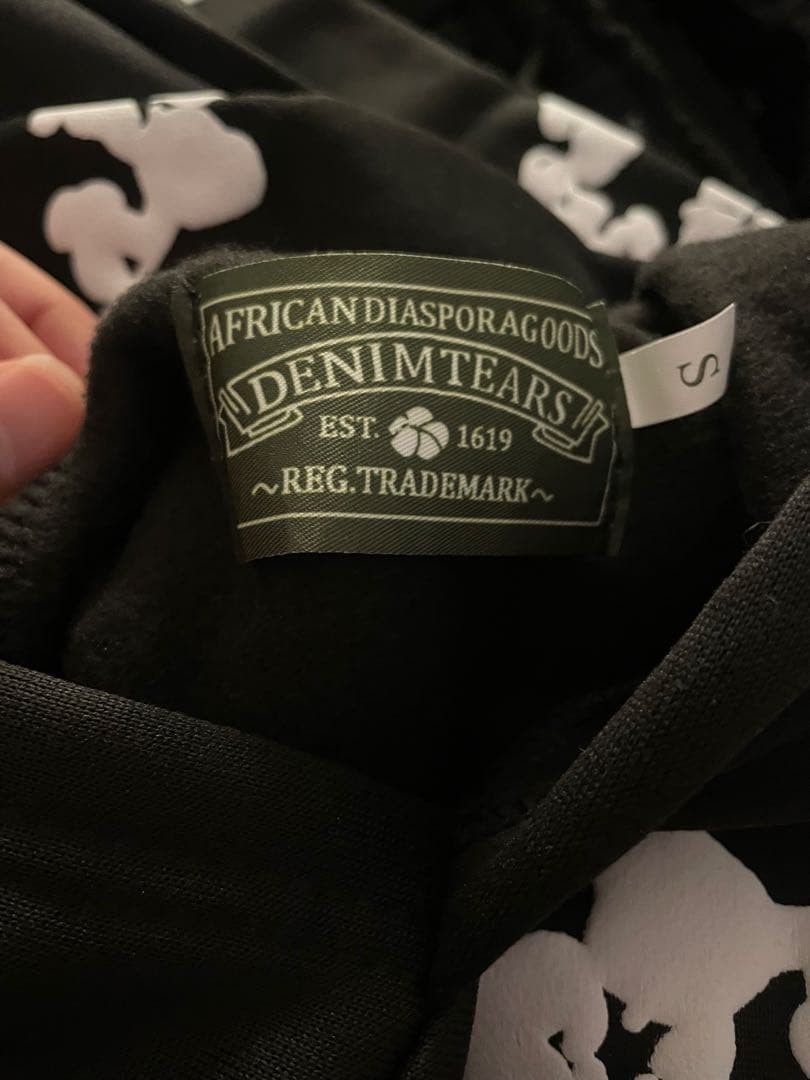 DENIM TEARS フラワープリント スウェットセット S