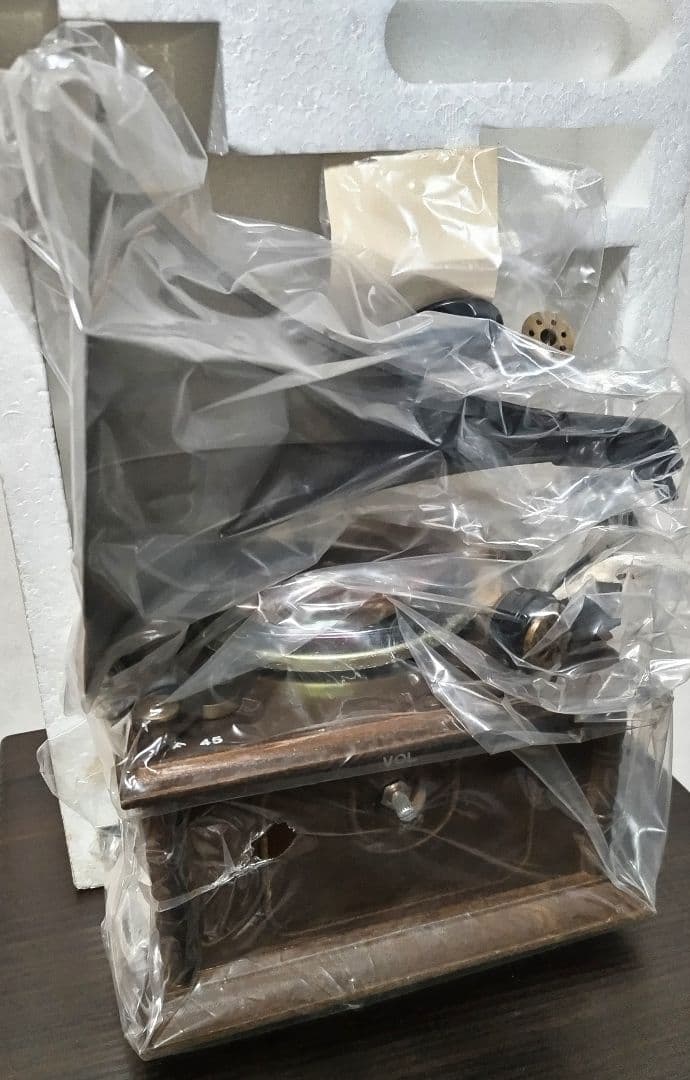 レトロ蓄音機 ナガオカ·フォノグラフ 未使用品　昭和40年代