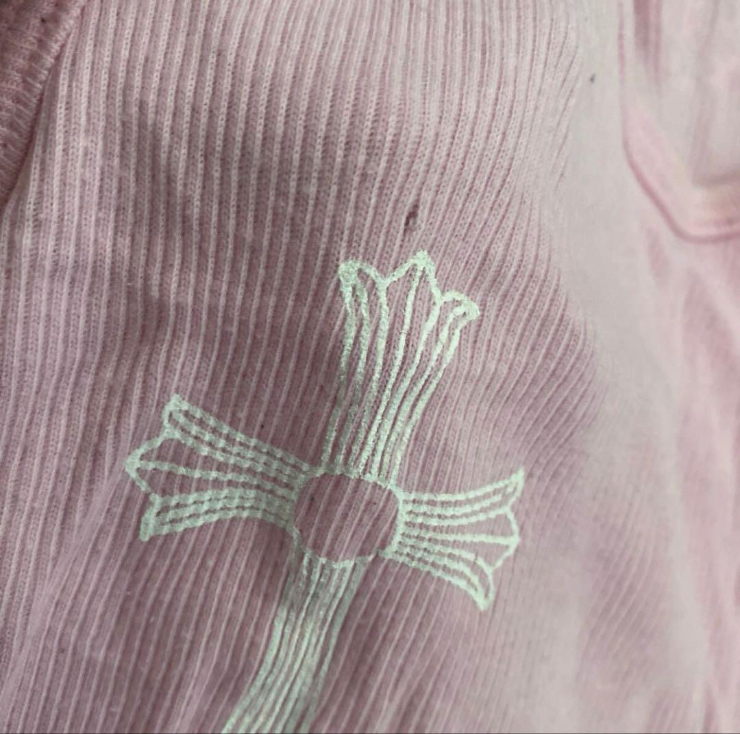 レア 正規 クロムハーツ 正規品　ピンク ビンテージ タンクトップ