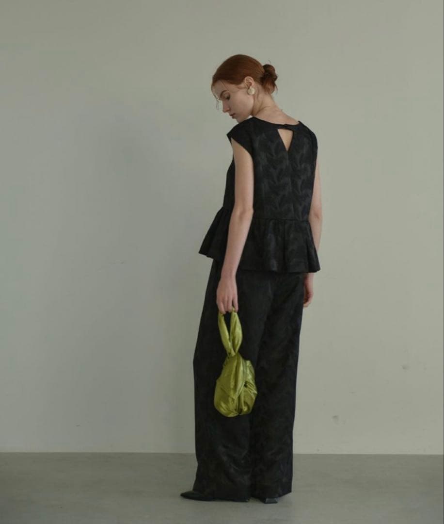 【美品】ANDRÉSDペプラムセットアップドレス M