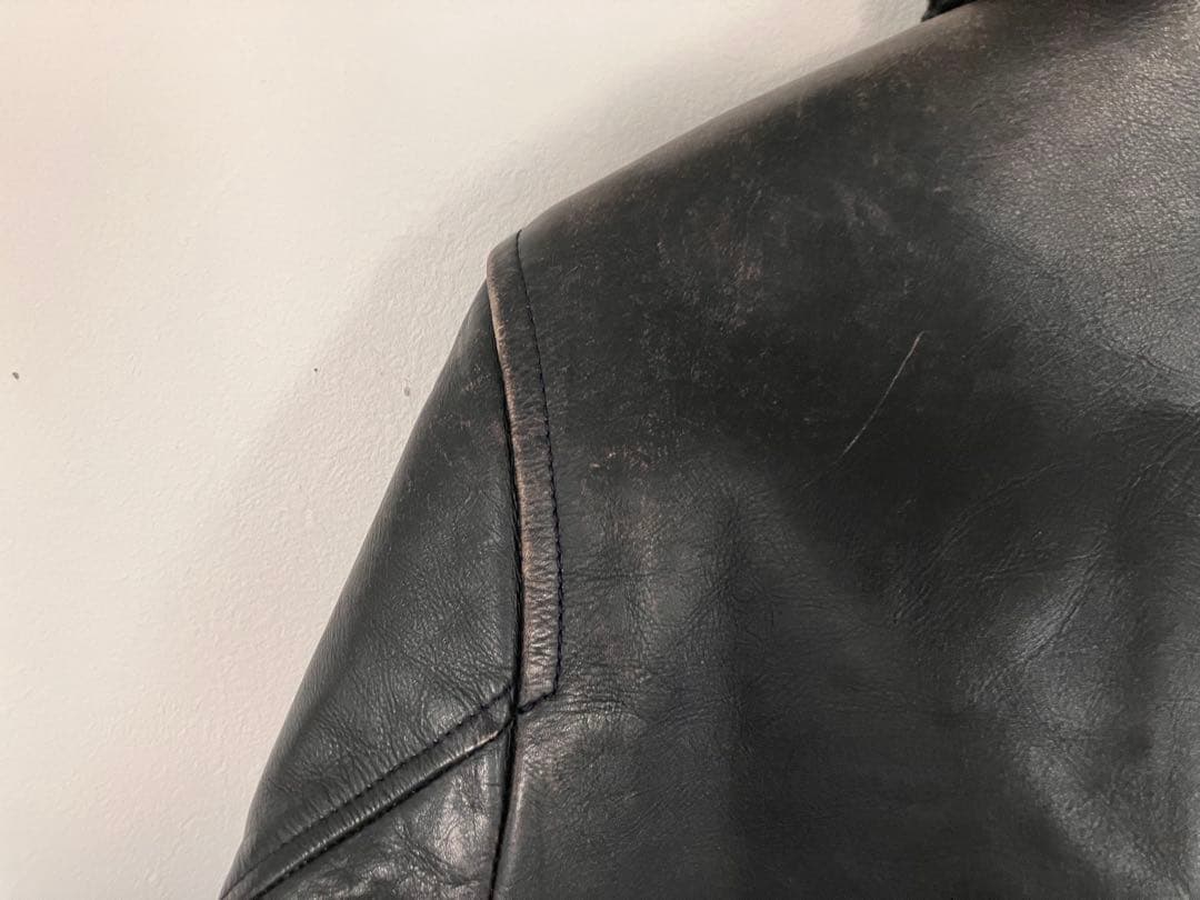 OLD GAP 牛革レザージャケット ボア