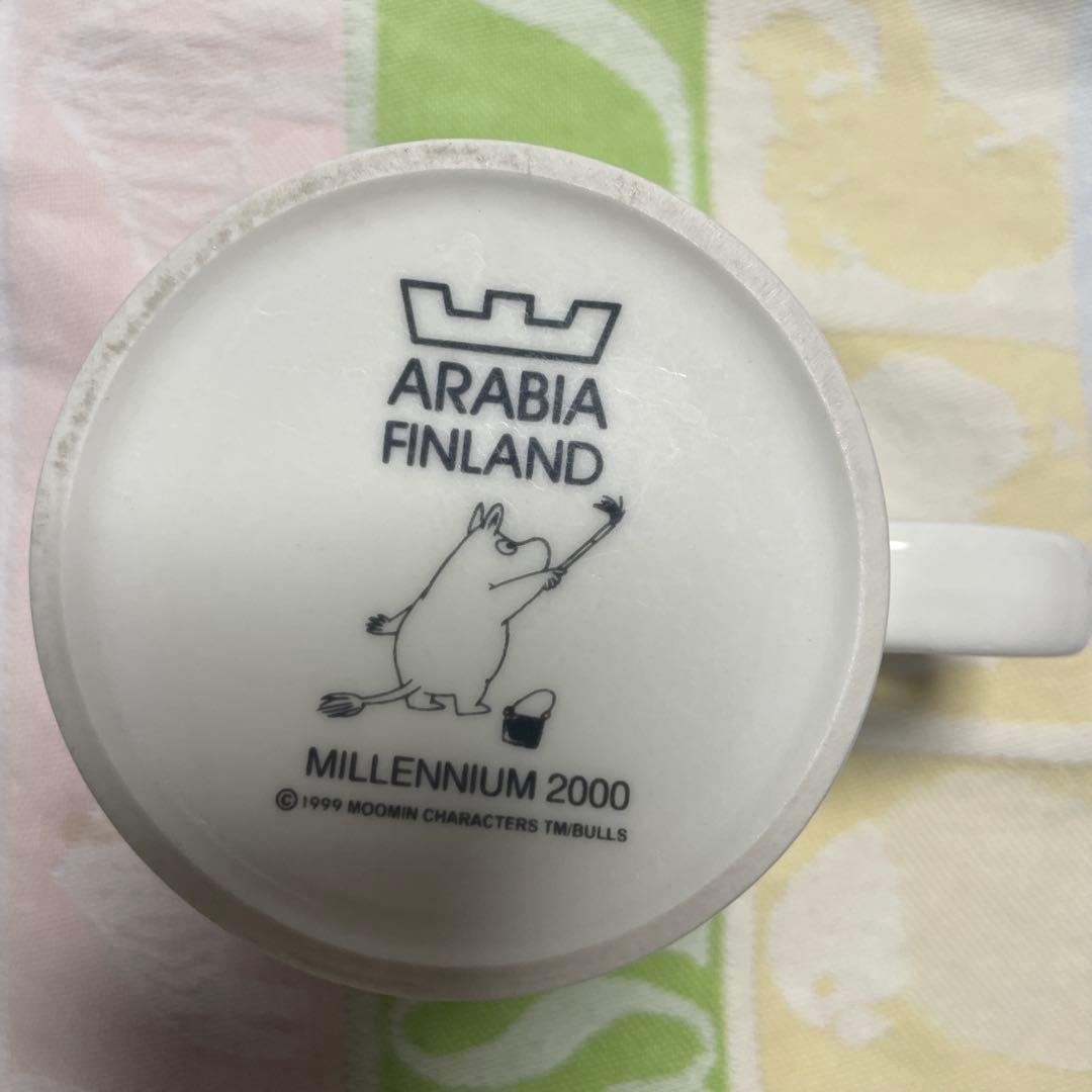 レア　ムーミン アラビア マグカップ　ARABIA　MILLENNIUM2000