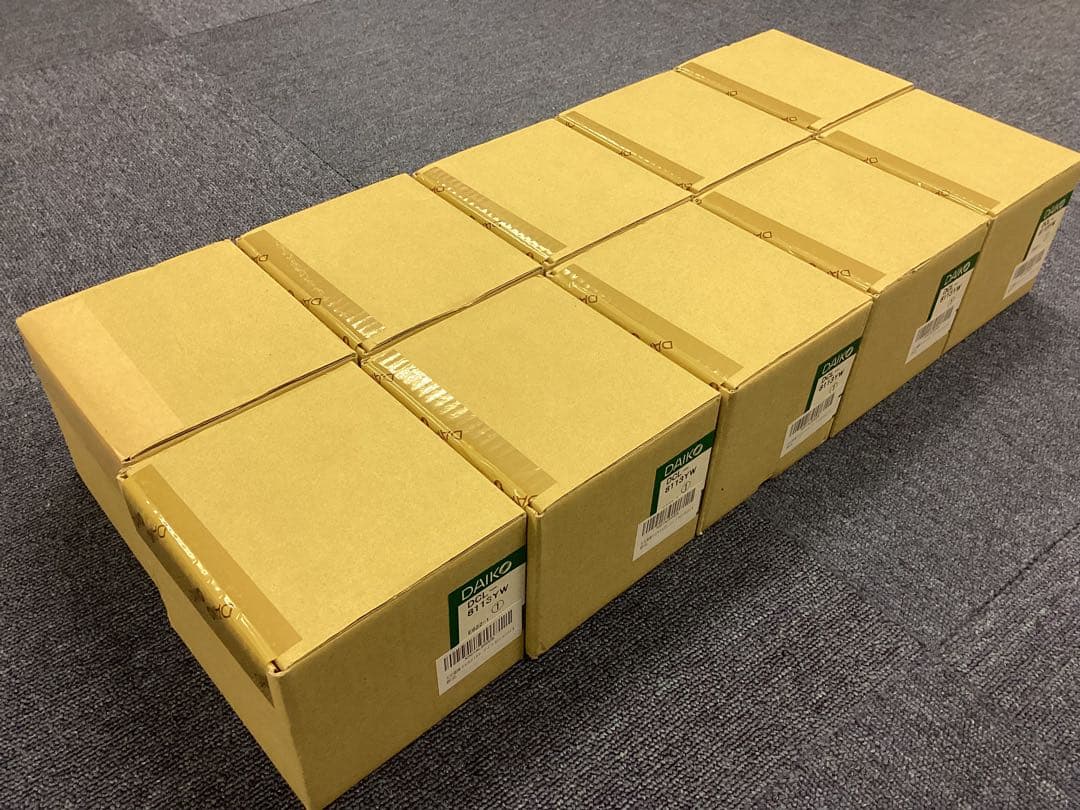 10個セット　大光電機 DAIKO LED小型シーリング DCL-8113YW