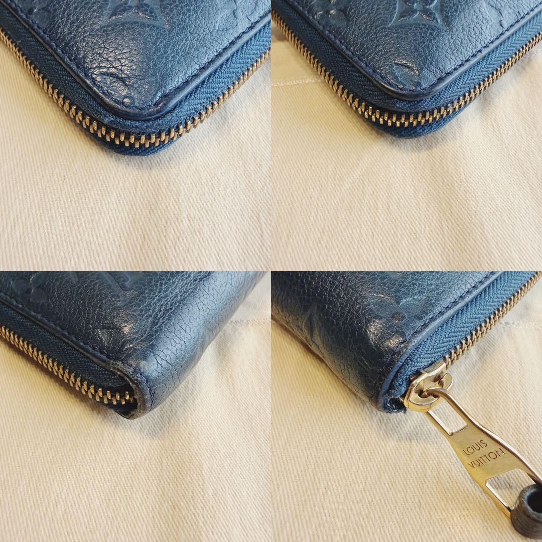 \"値下げ\"【箱保存袋付】ルイヴィトン アンプラント ポルトフォイユ スクレット