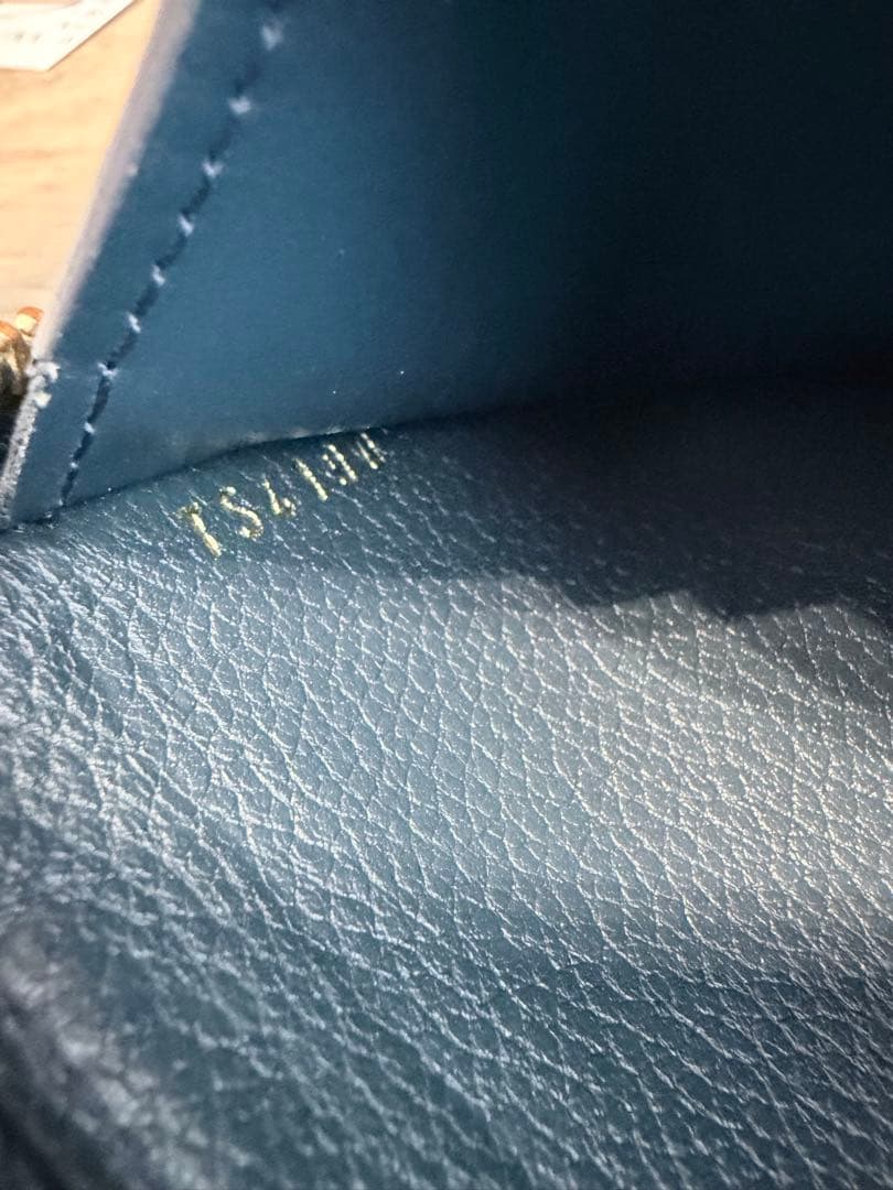 \"値下げ\"【箱保存袋付】ルイヴィトン アンプラント ポルトフォイユ スクレット