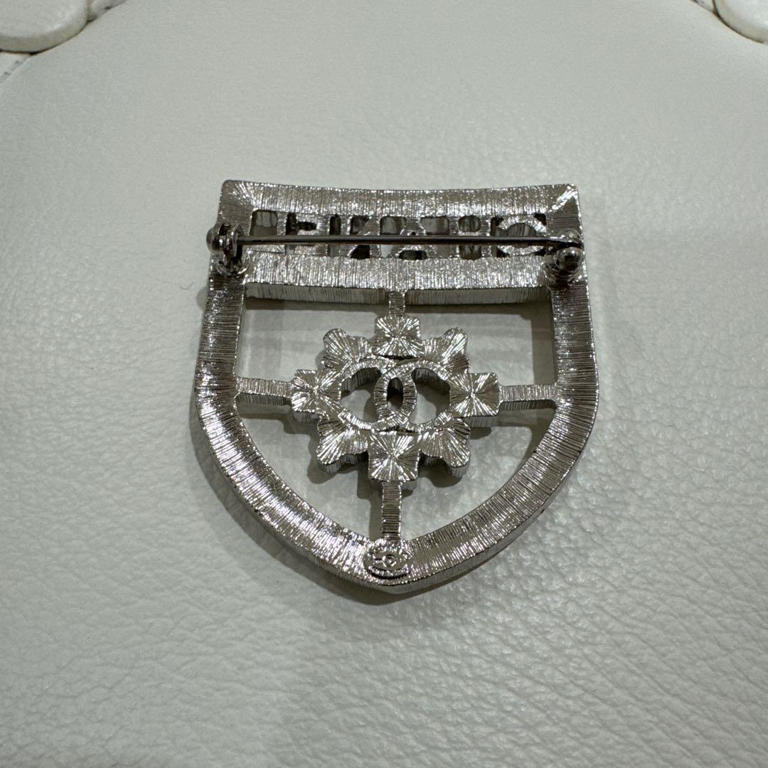 【ニちゃん専用】CHANEL シャネル ブローチ シルバー コスチューム