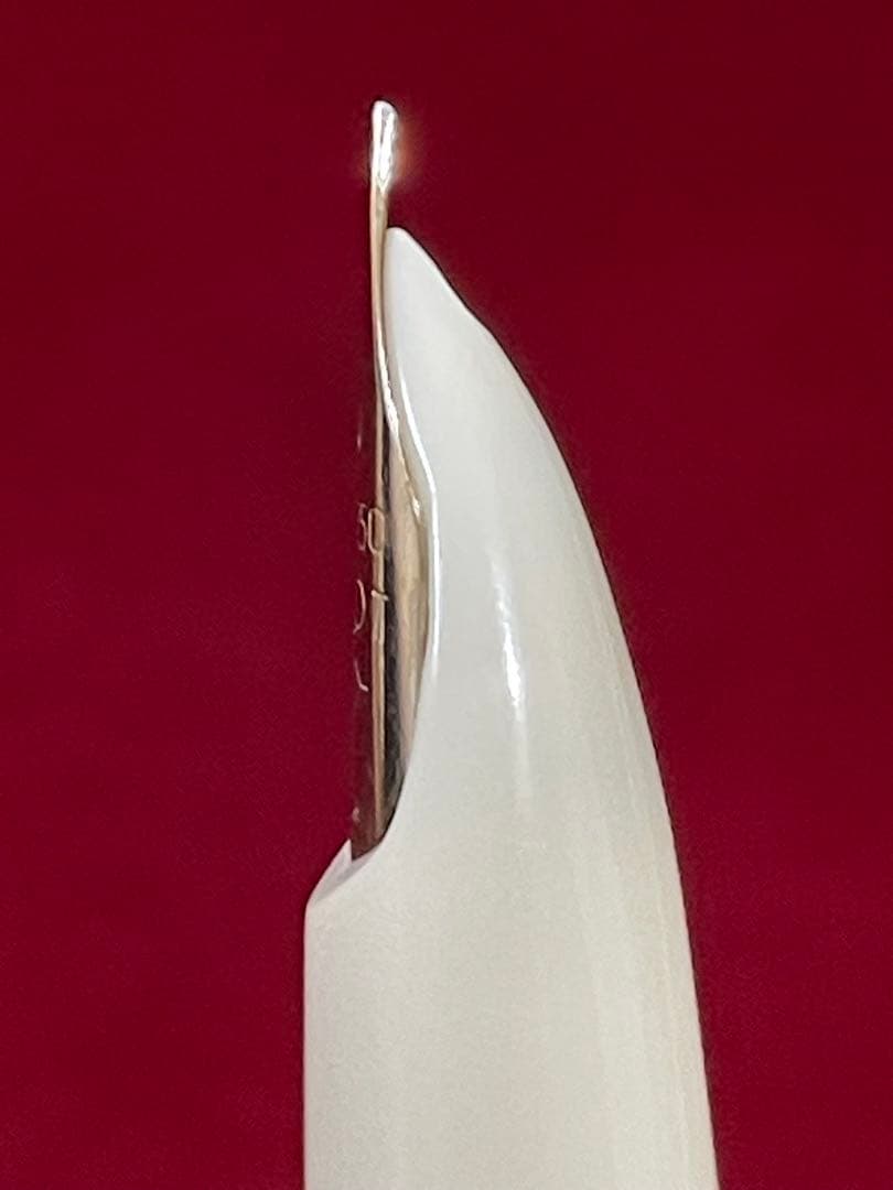 ⚪︎新品未使用　1970年代製　レディ 唐草　アイボリーカバー 18K F 絶版