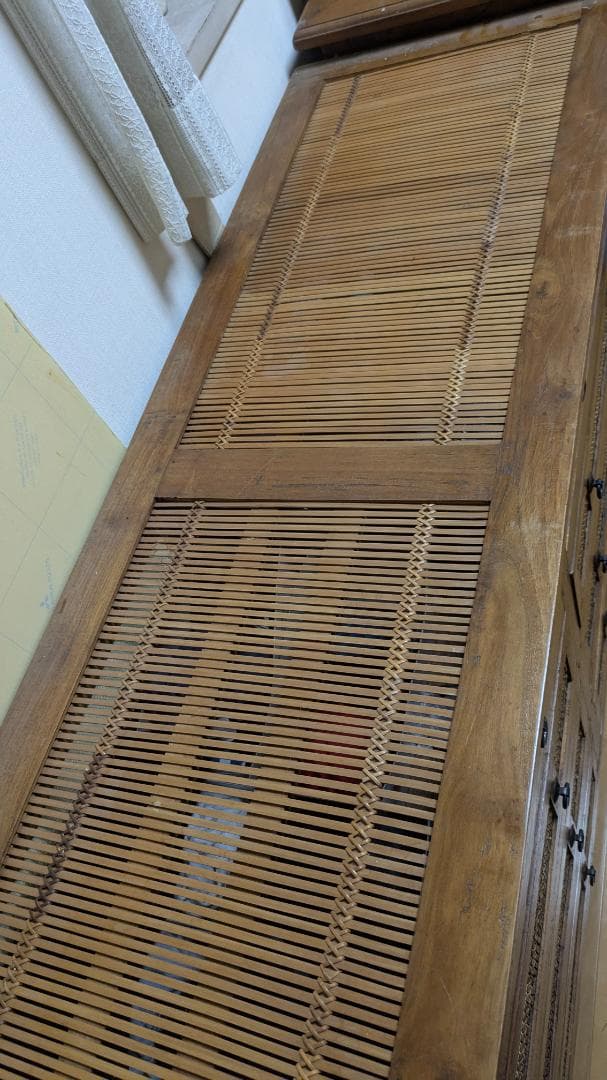 アジアンスタイル 木製キャビネット 6引き出しIDEE