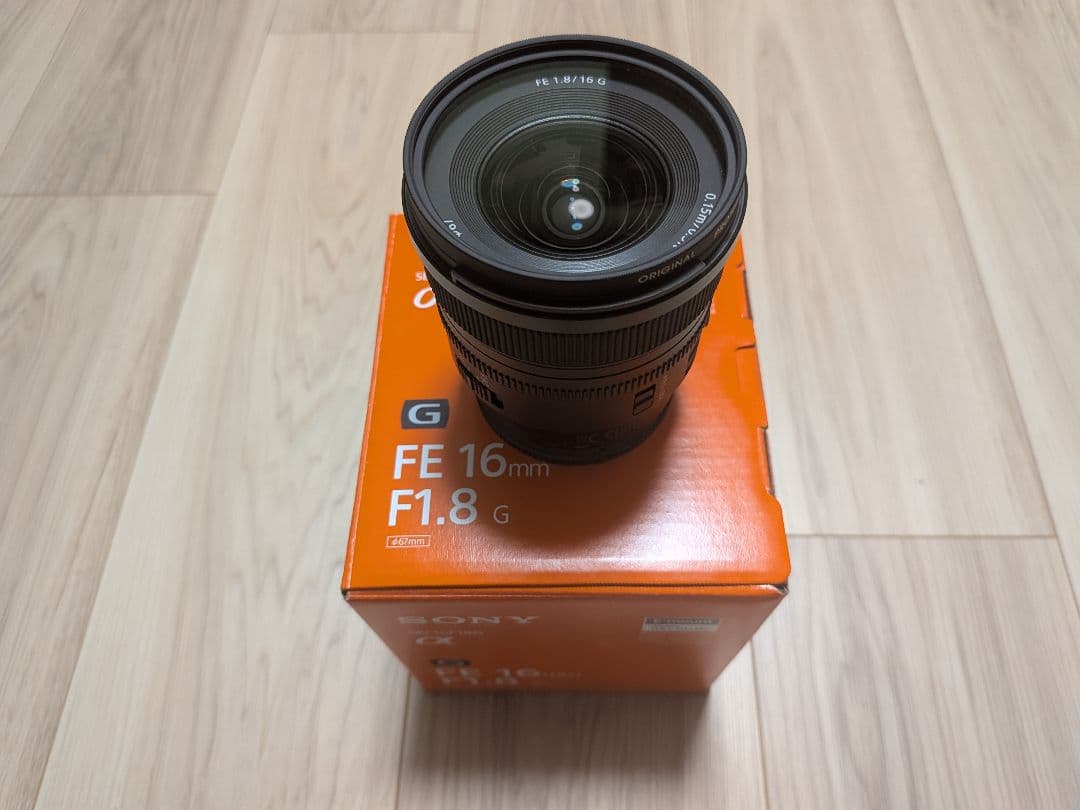 【極美品】SONY FE 16mm F1.8 G SEL16F18G