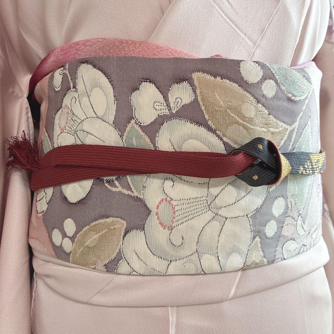 訪問着　フルセット　着物　辻ヶ花　スモールサイズ　Sサイズ　正絹　淡彩の華　G3