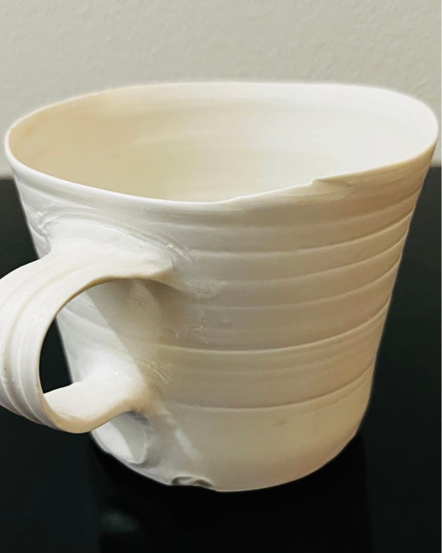 黒田泰蔵　白磁　カップ＆ソーサー　貴重