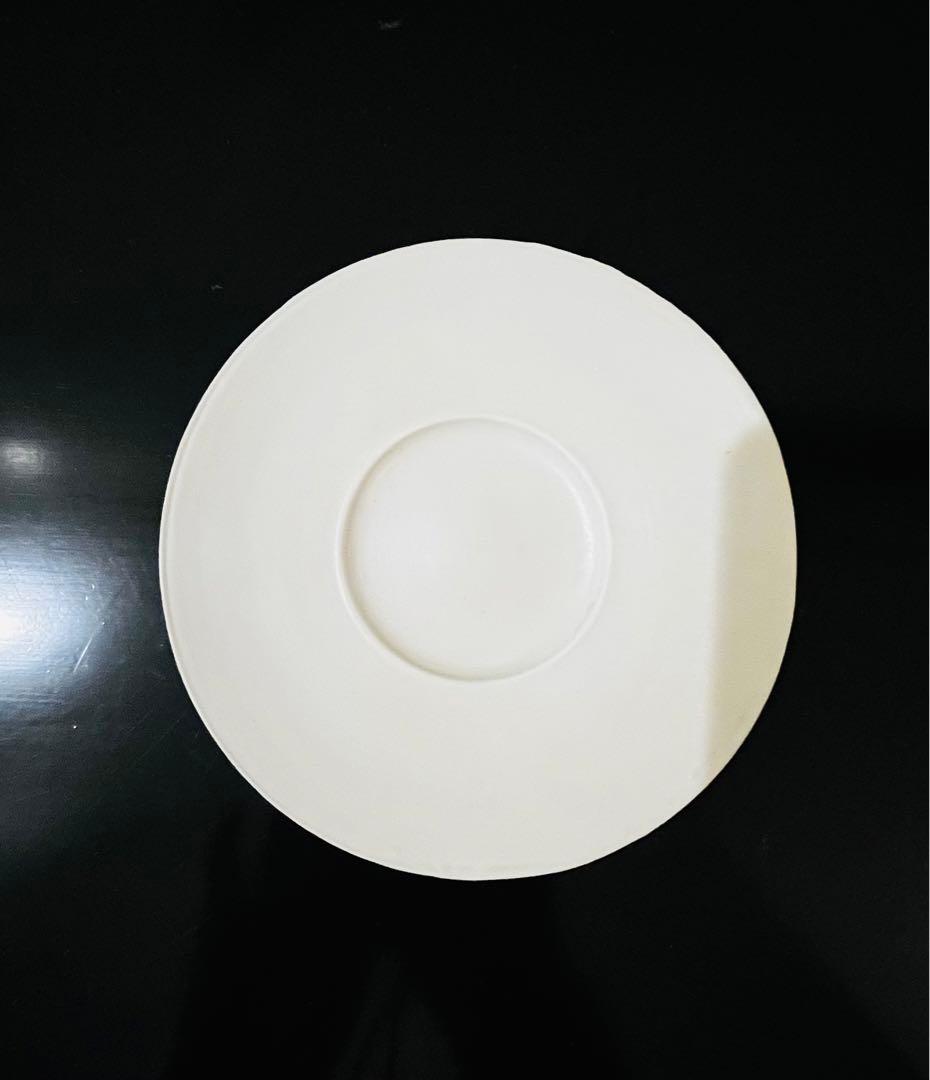 黒田泰蔵　白磁　カップ＆ソーサー　貴重