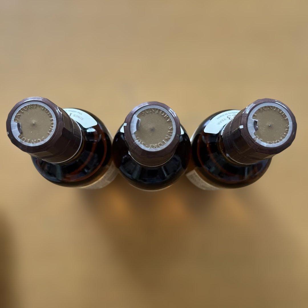 山崎 シングルモルトウイスキー180ml 3本セット