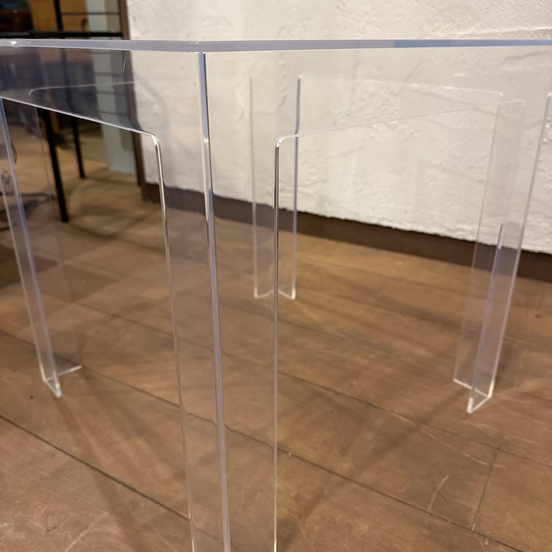 Kartell JOLLY サイドテーブル クリスタル