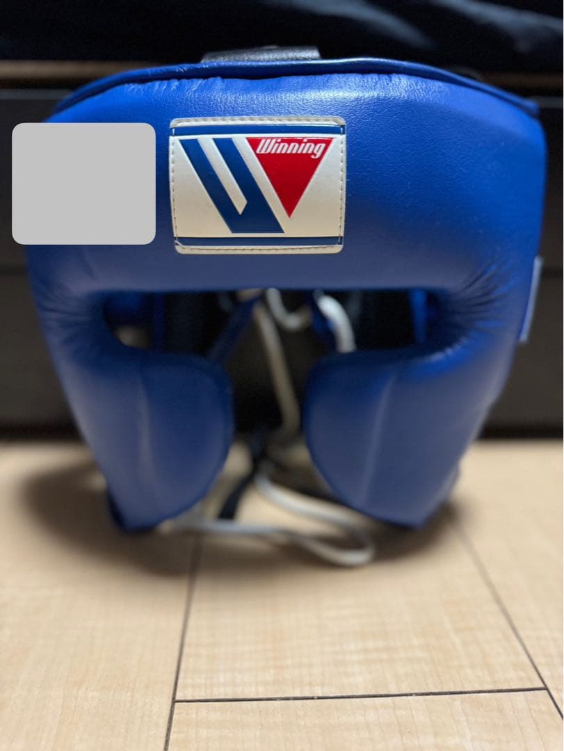 Winning ボクシングヘッドギア ブルー