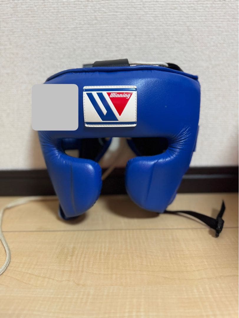 Winning ボクシングヘッドギア ブルー