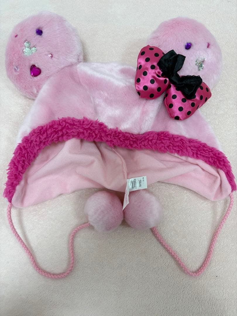 ミニーちゃんファンキャップ ピンク