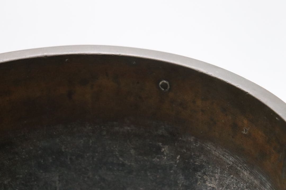 中国　七宝焼　渡金象耳葵龍紋簋　在銘　送料込み251217