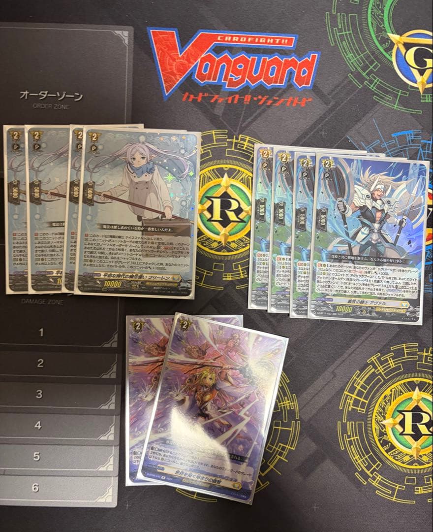 ヴァンガード オールデン　デッキ　汎用多数、調整パーツあり