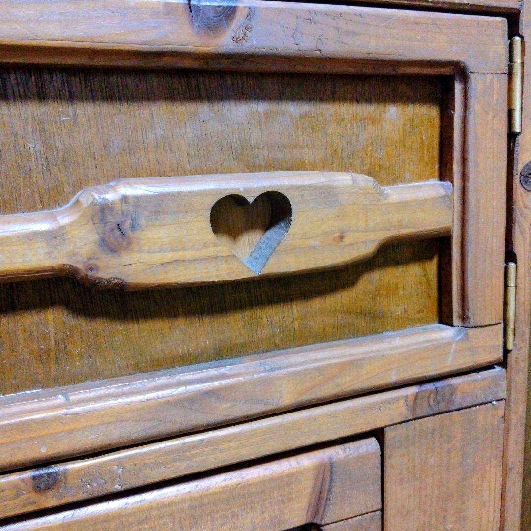 カントリー家具　キャビネット　ハンドメイド