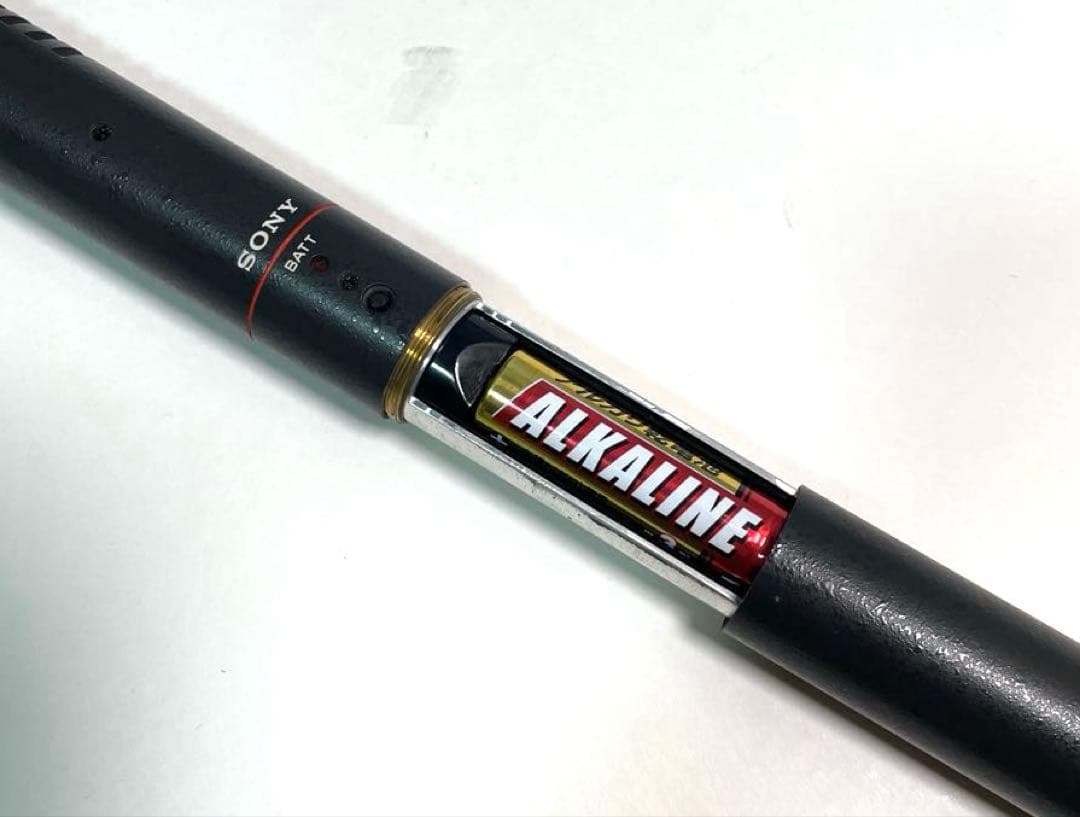 SONY コンデンサーマイク ガンマイク ECM-672 動作品 ソニー