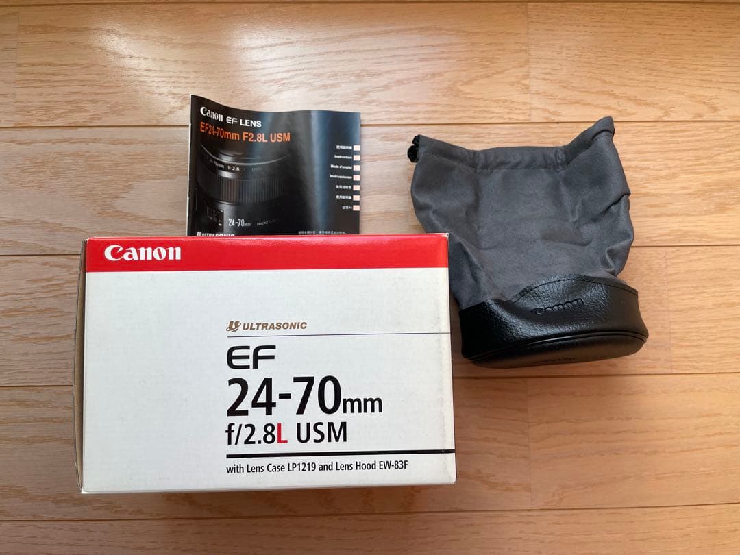 Canon EF 24-70mm f/2.8 L ズームレンズ