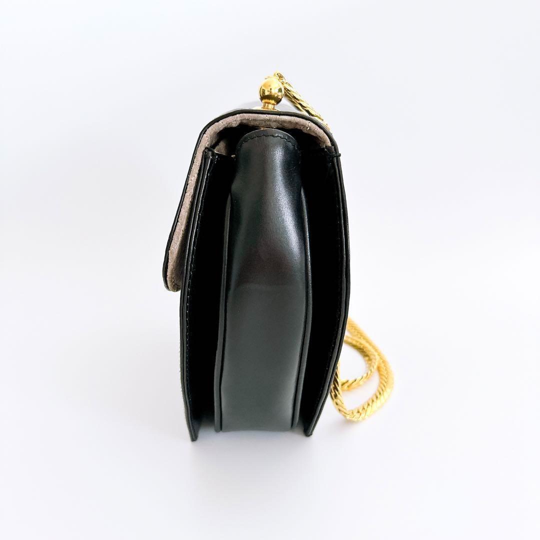 グッチ ポシェット パーティーバッグ チェーンショルダーバッグ レディース 黒