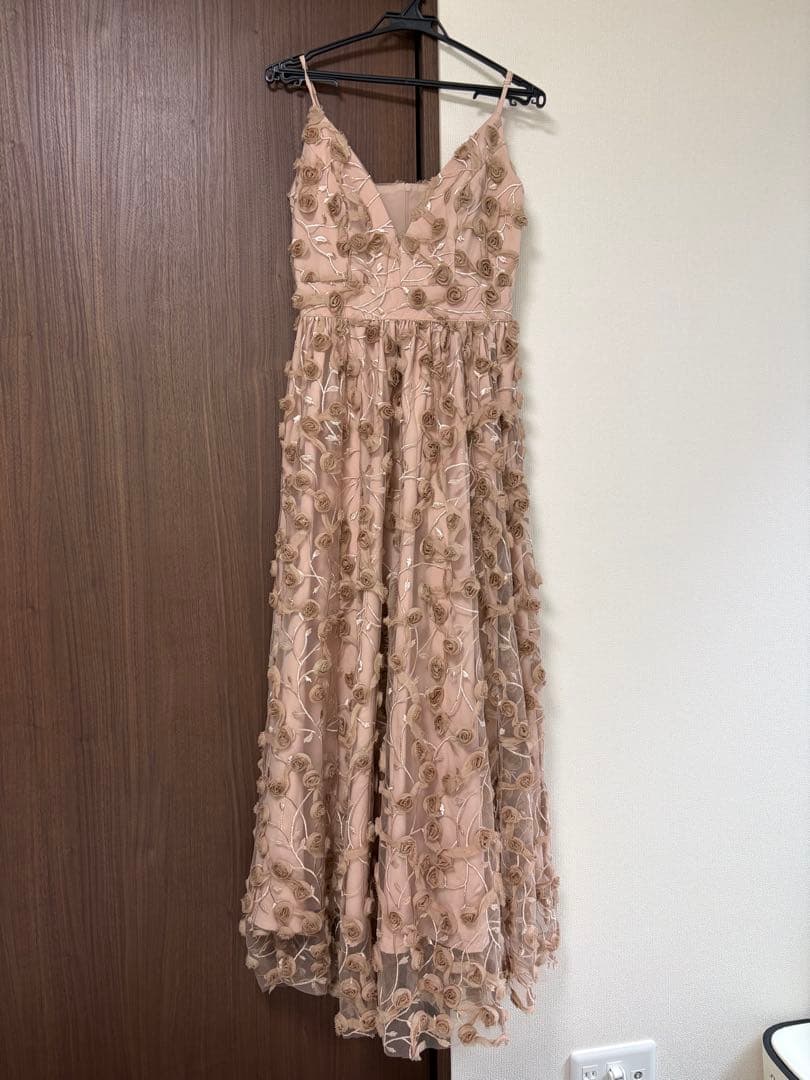 【AUBREY】フラワージャガードドレス ANDREA&Co.