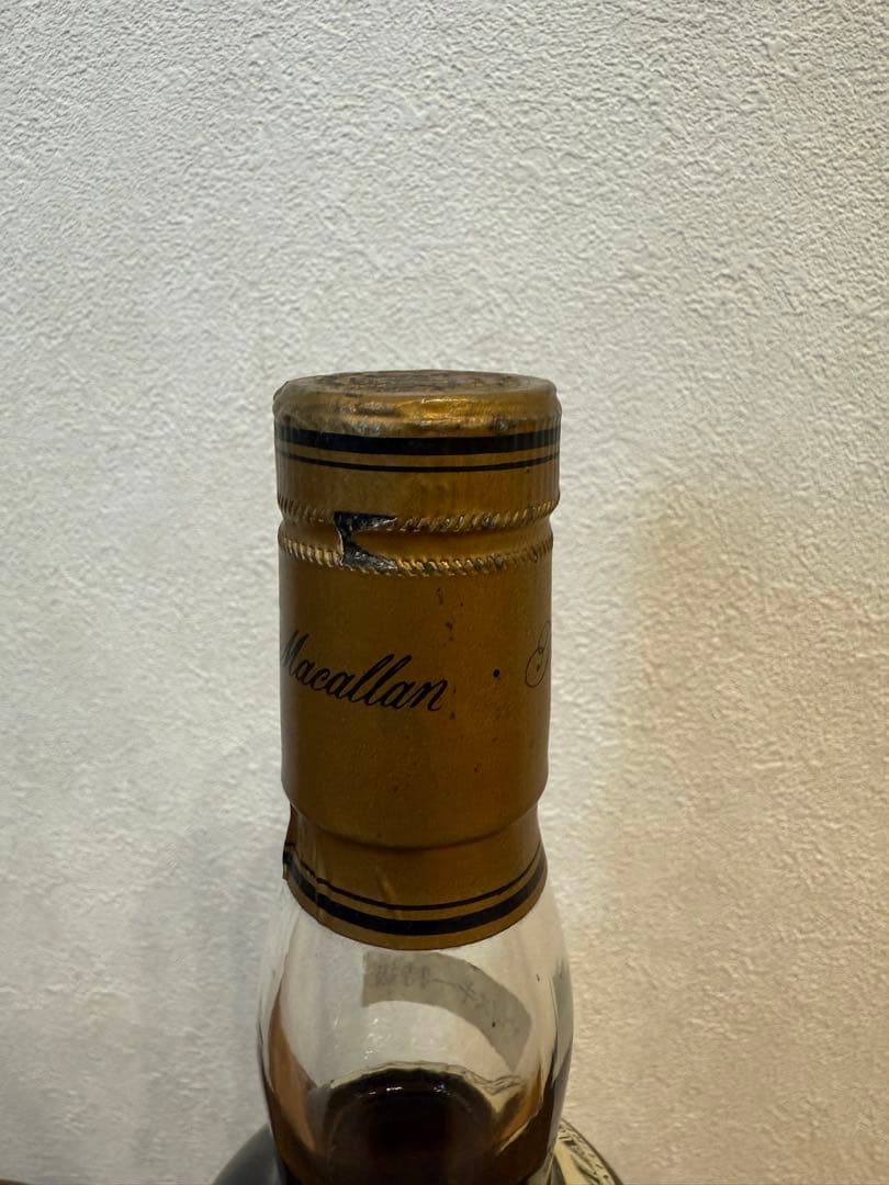 マッカラン12年 特級表記 旧ボトル マチュアード イン シェリーウッド 未開栓