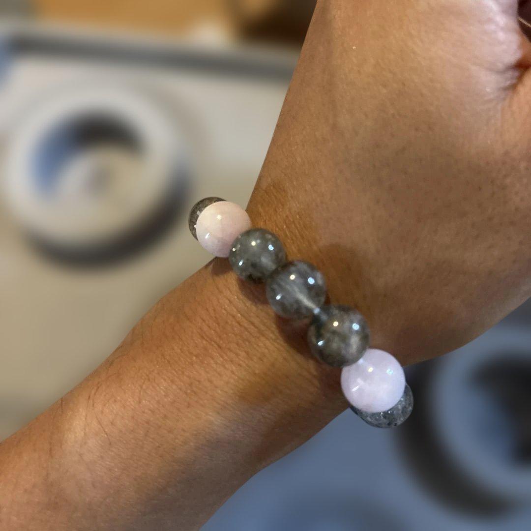 ジュワーっとくる！ガーデンクオーツとピンククンツァイト！