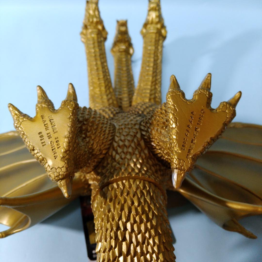 【未使用 タグ付】「Ｇ M K 大怪獣総攻撃」2002 公開当時物 ４体セット