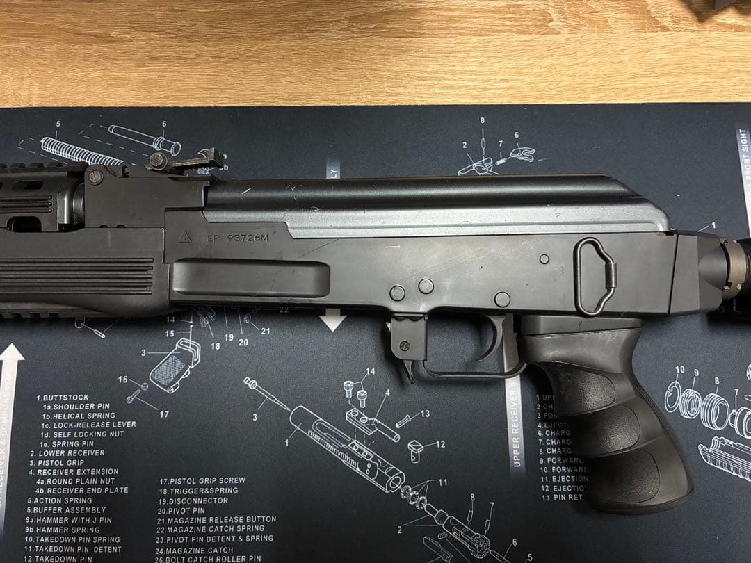 東京マルイ スタンダード電動ガン AK47 タクティカルカスタム マガジン2本付