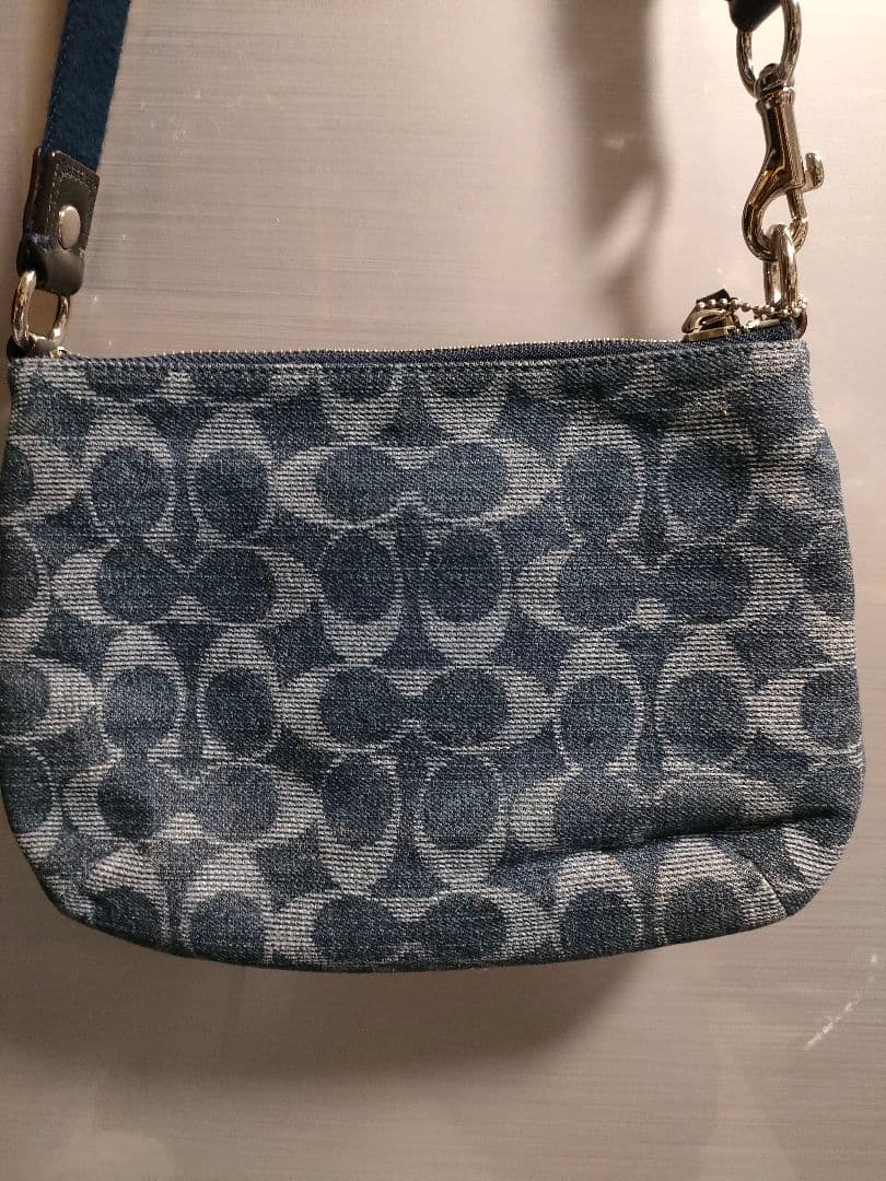 coachデニムショルダーバッグ 未使用