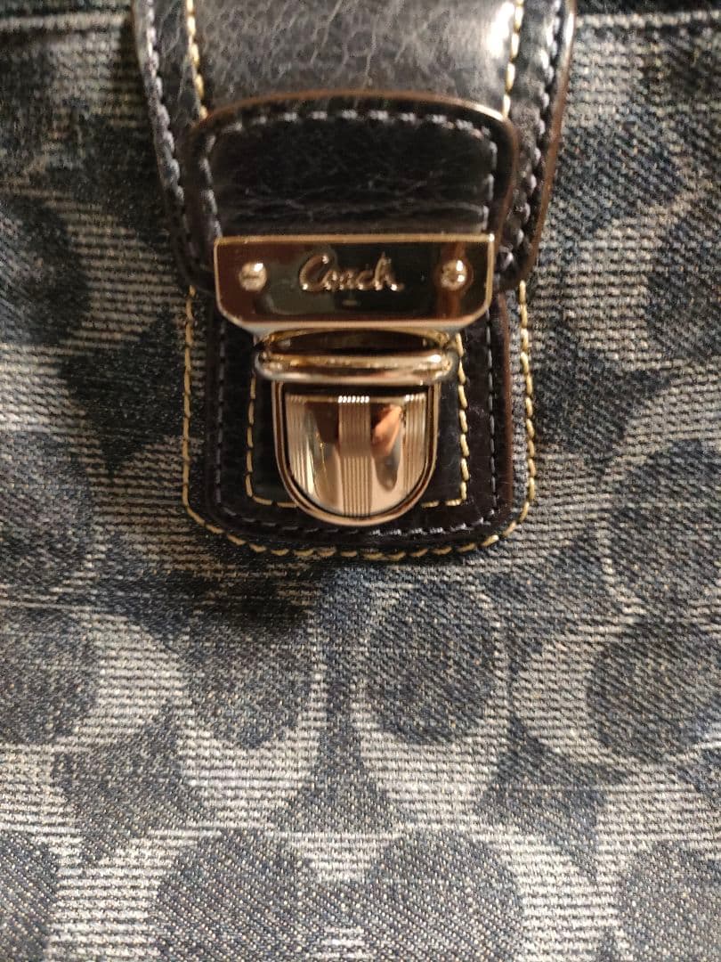 coachデニムショルダーバッグ 未使用