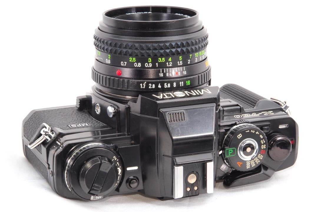 Minolta X-700 黒 後期型 ROKKOR 50mm f1.7 整備済