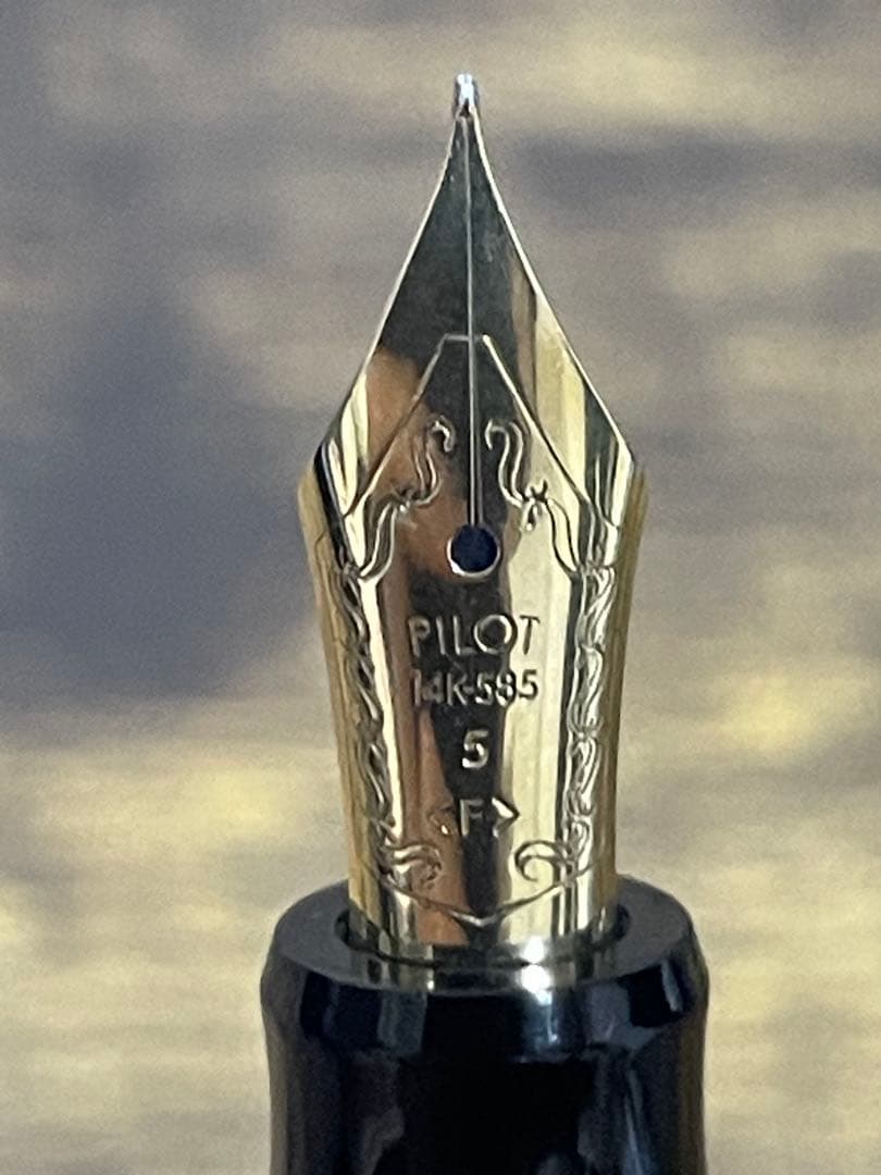 新品未使用　マットグリーン　カスタム　67 字幅F 万年筆　パイロット　ケース付