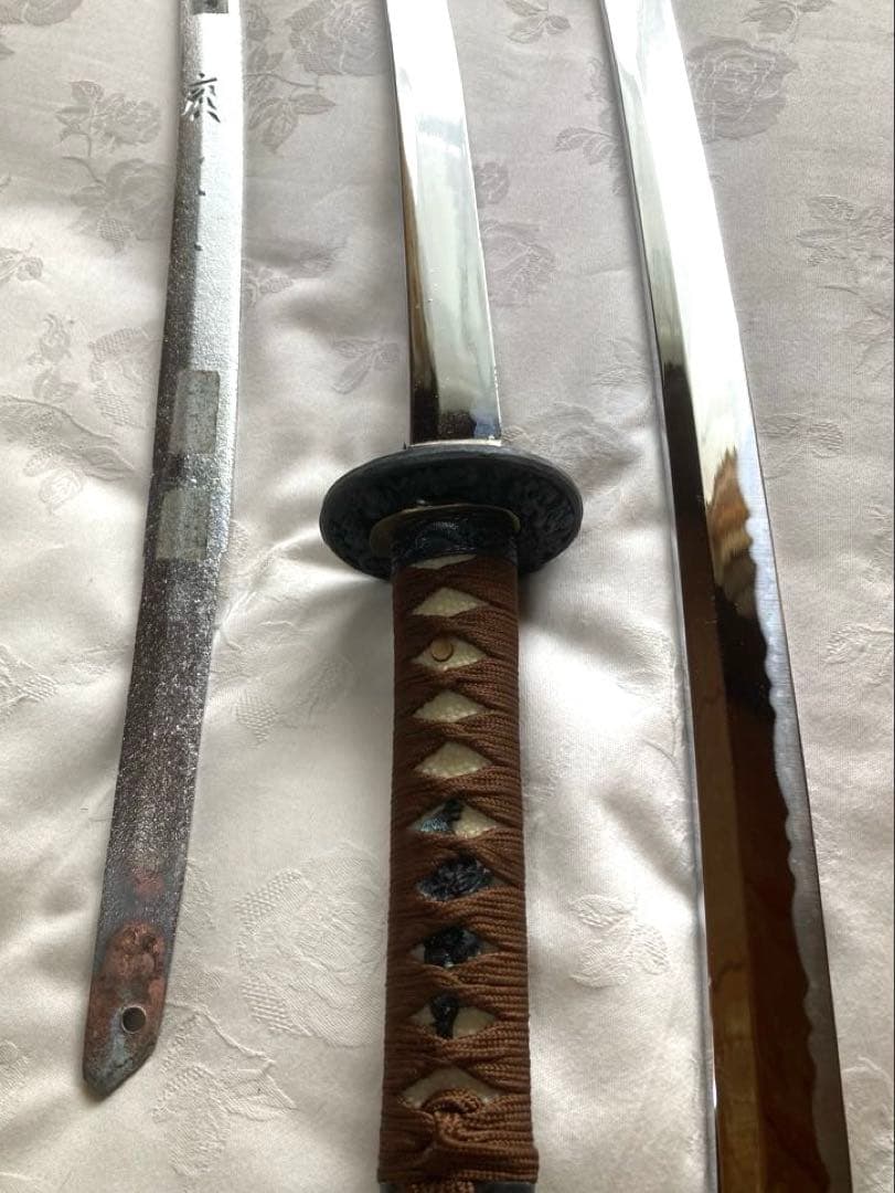 【林】模造刀大小二振セット　模擬刀　日本刀　コスプレ用　古美術品