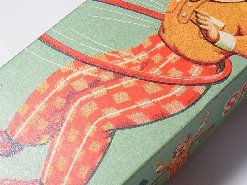 【美品】フラフープガール 1950年代 箱付き ゼンマイ ブリキ (検)ソフビ