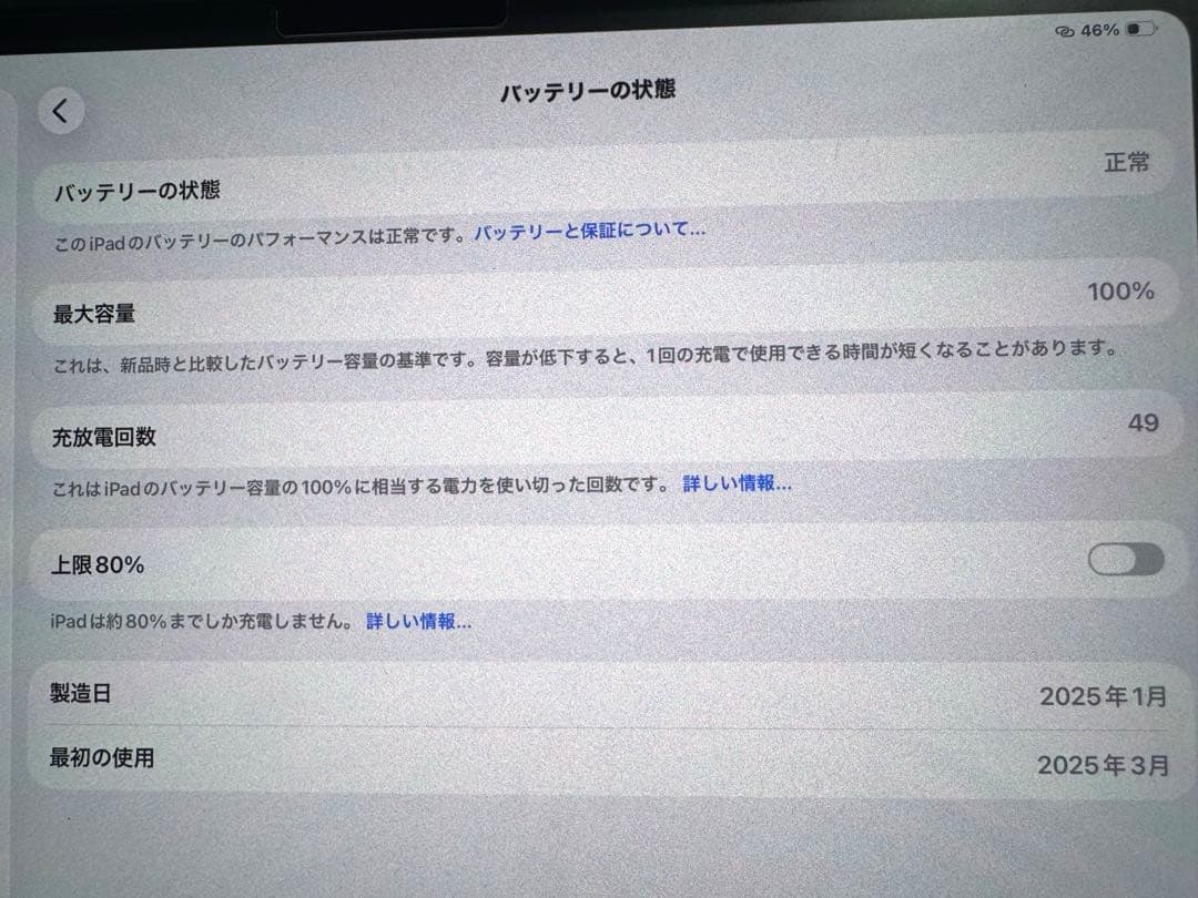 極美品　Apple iPad pro 13インチ512gb pencil pro