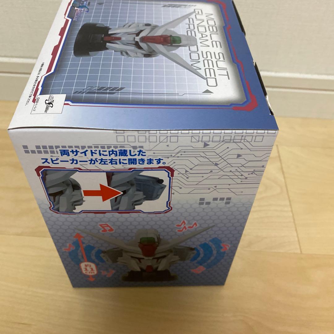 【新品未開封】フィギュア　7体セット/ガンダム　ヘッド型スピーカー　まとめ売り