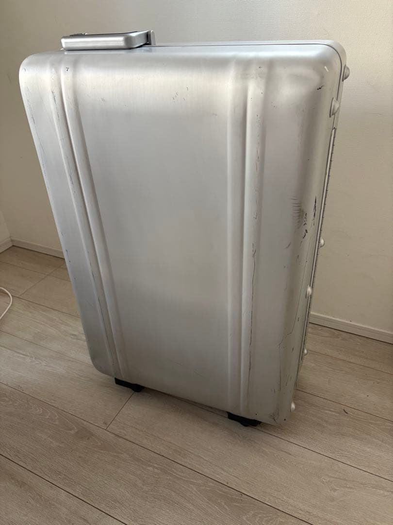 ゼロハリバートン　旧大型アルミスーツケースmodel 4SW サテンシルバー