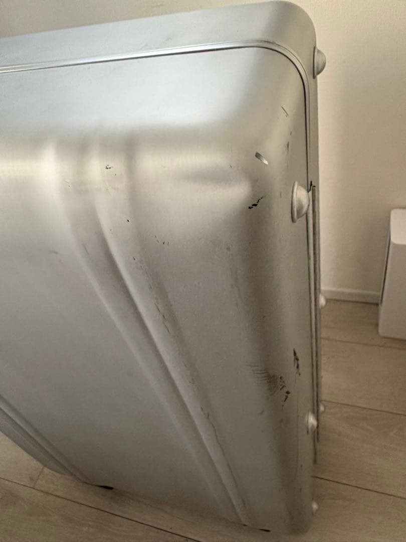 ゼロハリバートン　旧大型アルミスーツケースmodel 4SW サテンシルバー