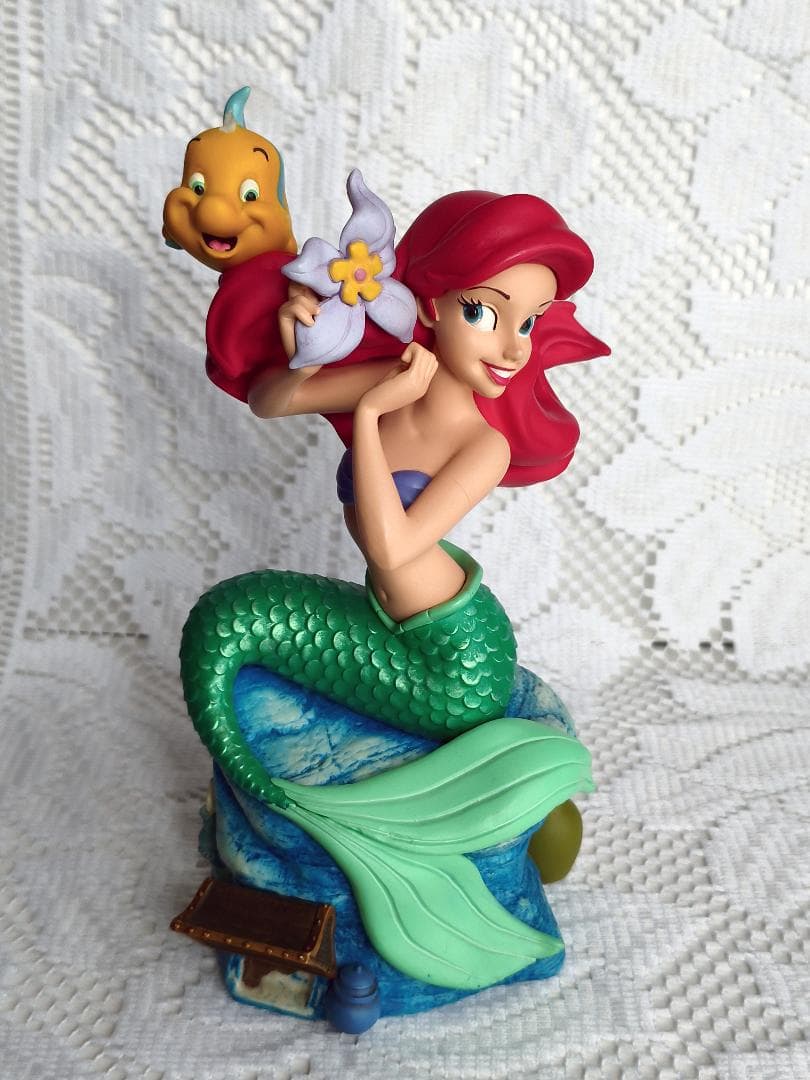 S*i様 【訳アリ】アリエル　オルゴール　公式フィギュア　アメリカ製　海外パーク
