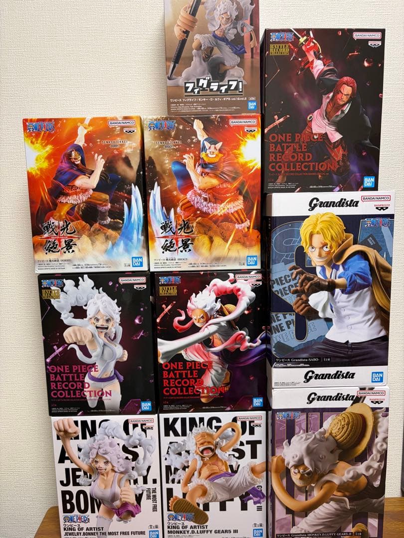 ワンピース　フィギュア　まとめ売り10点