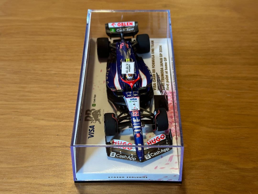 ミニチャンプス VISA CASH RB 角田 日本GP 1/43 ホンダ