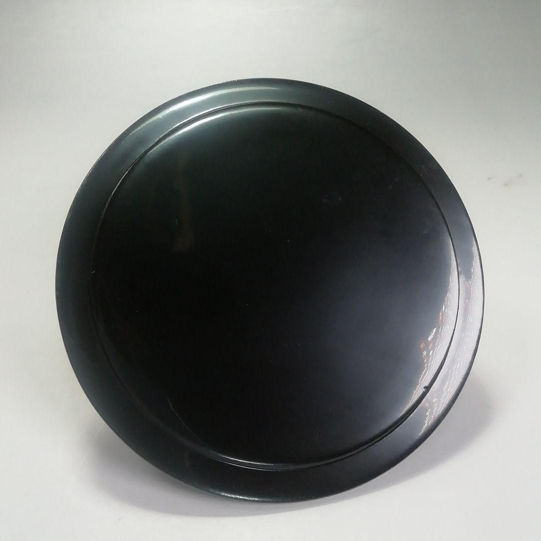 Ｓ３５８　水指　『染赤唐子紋』『渋草焼』『芳國造』　共箱　茶道具